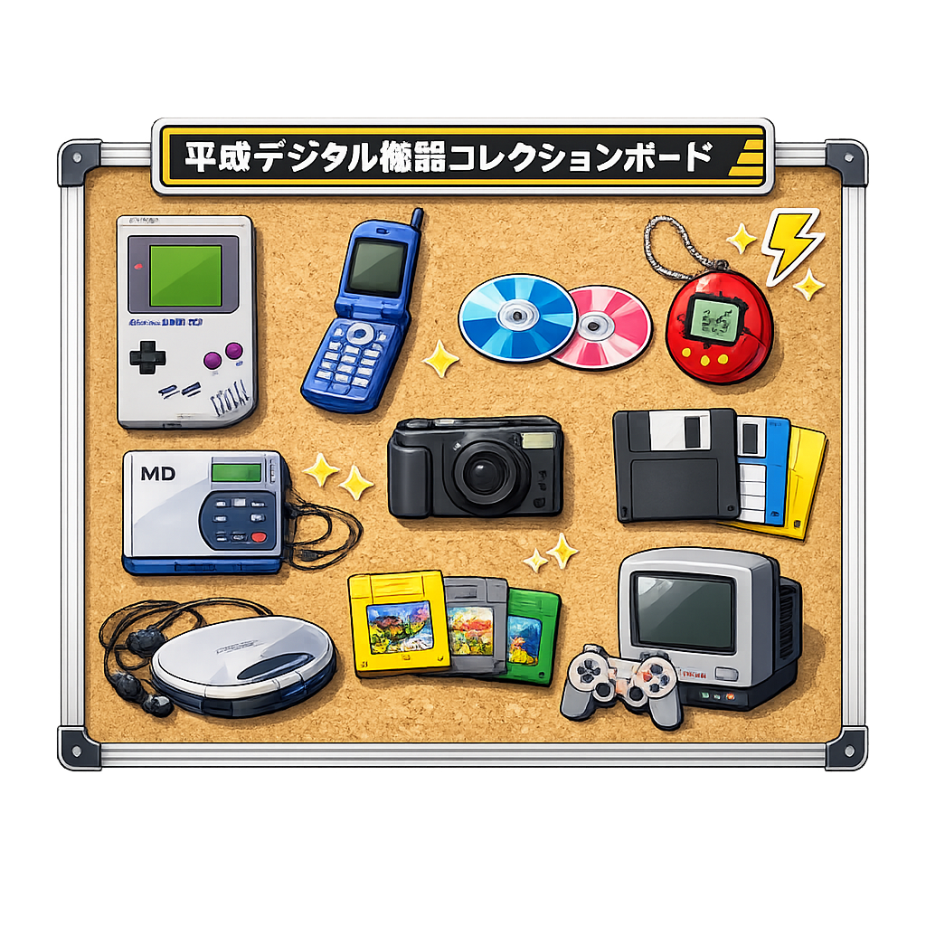 平成デジタル機器コレクションボード